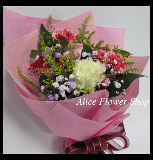 康乃馨花束韓式包裝
