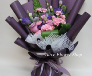 紫愛媽咪新款韓式花束